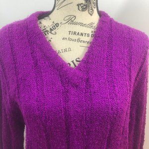 1980s Women’s Purple Cardigan | Women’s Sweater |